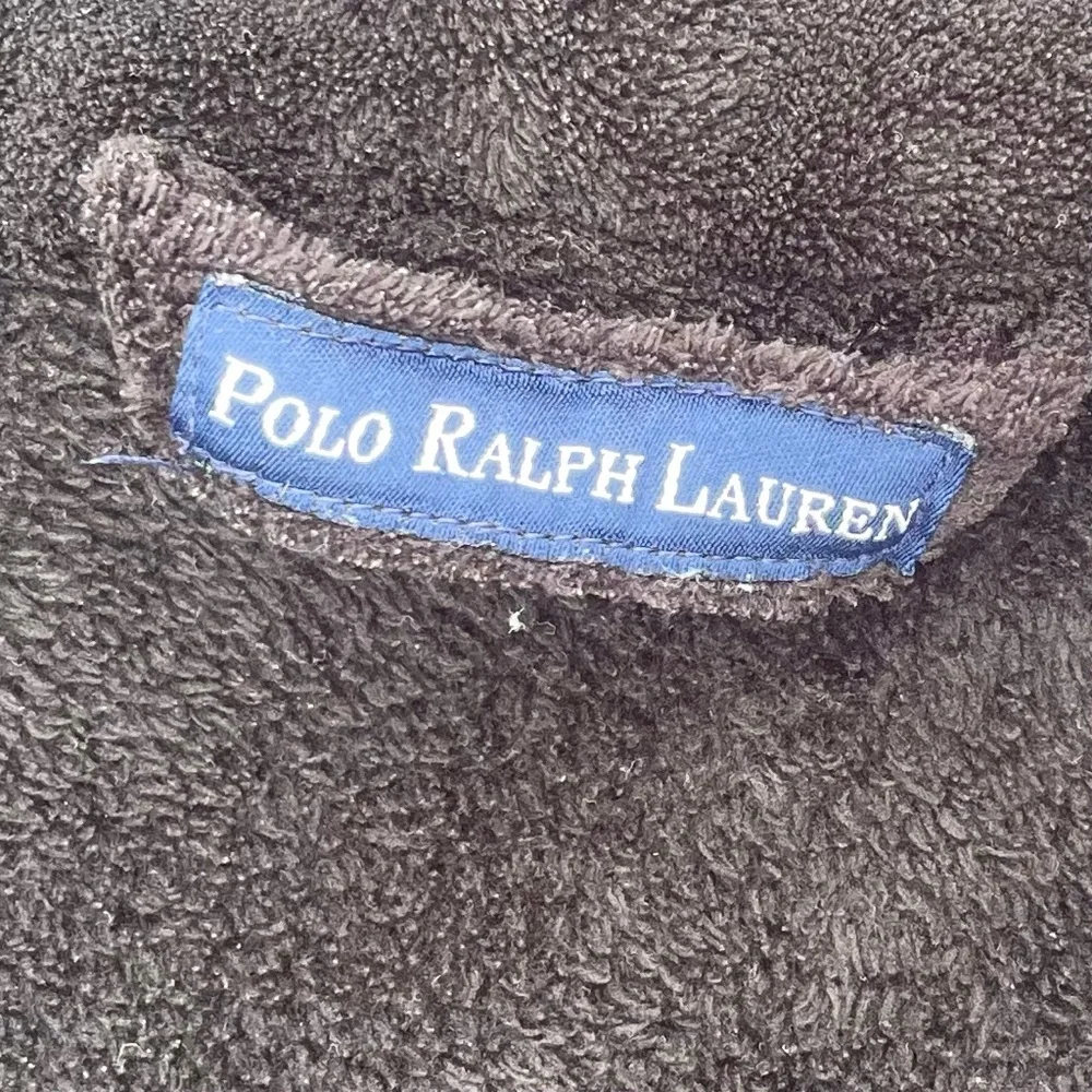 Polo Ralph Lauren Men’s Black Robe XL-Lightweight Travel-GYM GUYS FOR YOU ✈️🏋️